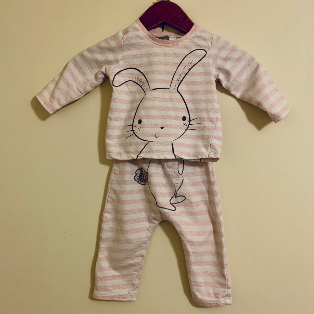 BABY GIRL PAJAMA SET 6-9M